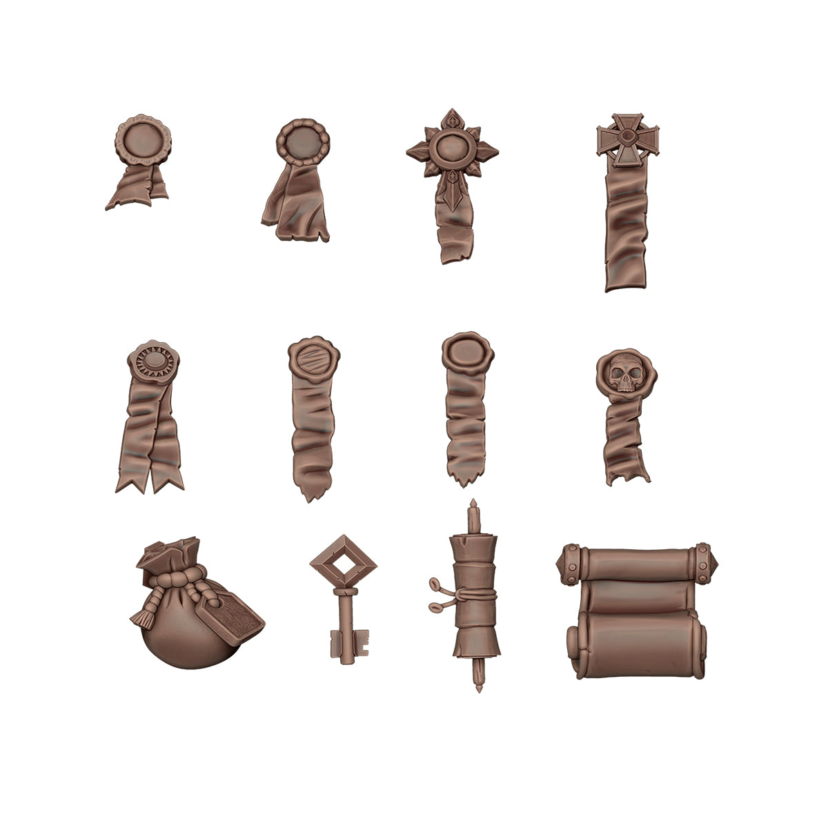 AK Interactive - Basing Bits - Seals & Scrolls AKBIT0027