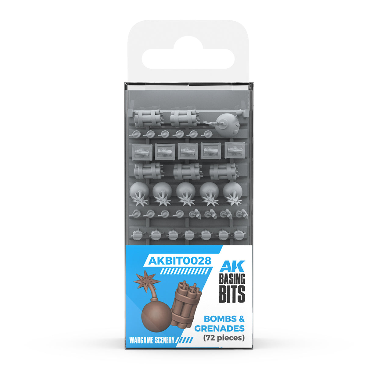 AK Interactive - Basing Bits - Bombs & Grenades AKBIT0028