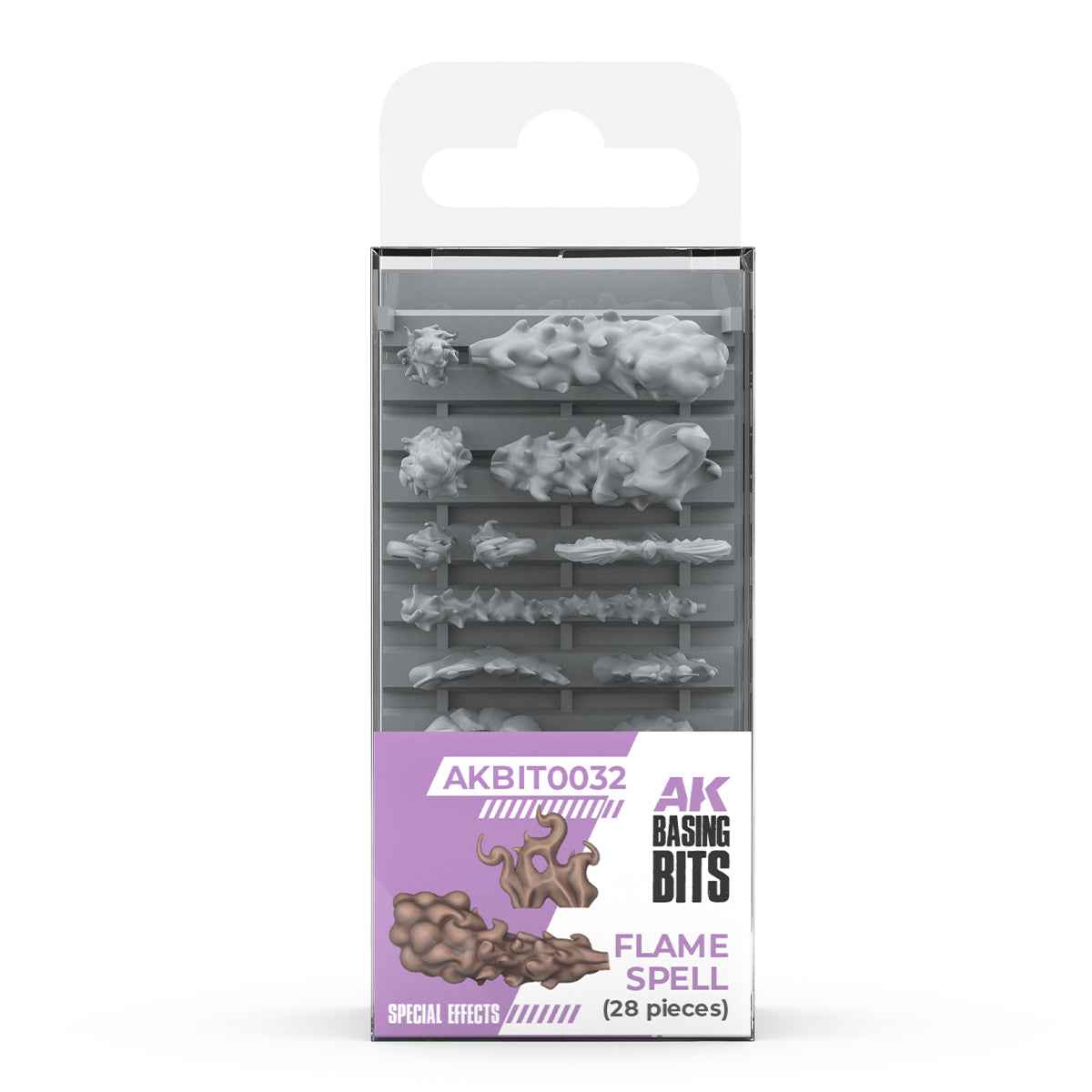 AK Interactive - Basing Bits - Flame Spell AKBIT0032 – Black Lab