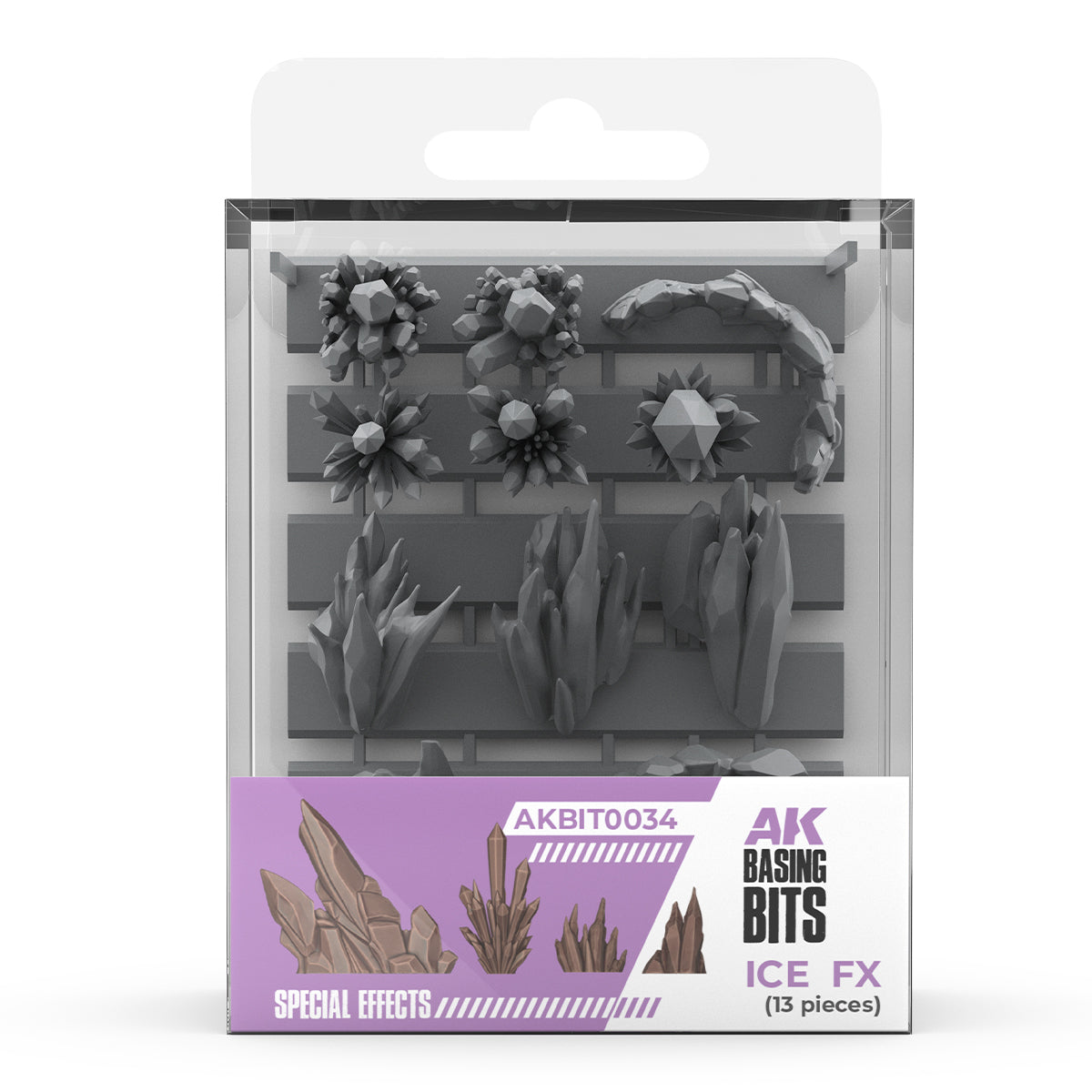 AK Interactive - Basing Bits - Ice FX AKBIT0034