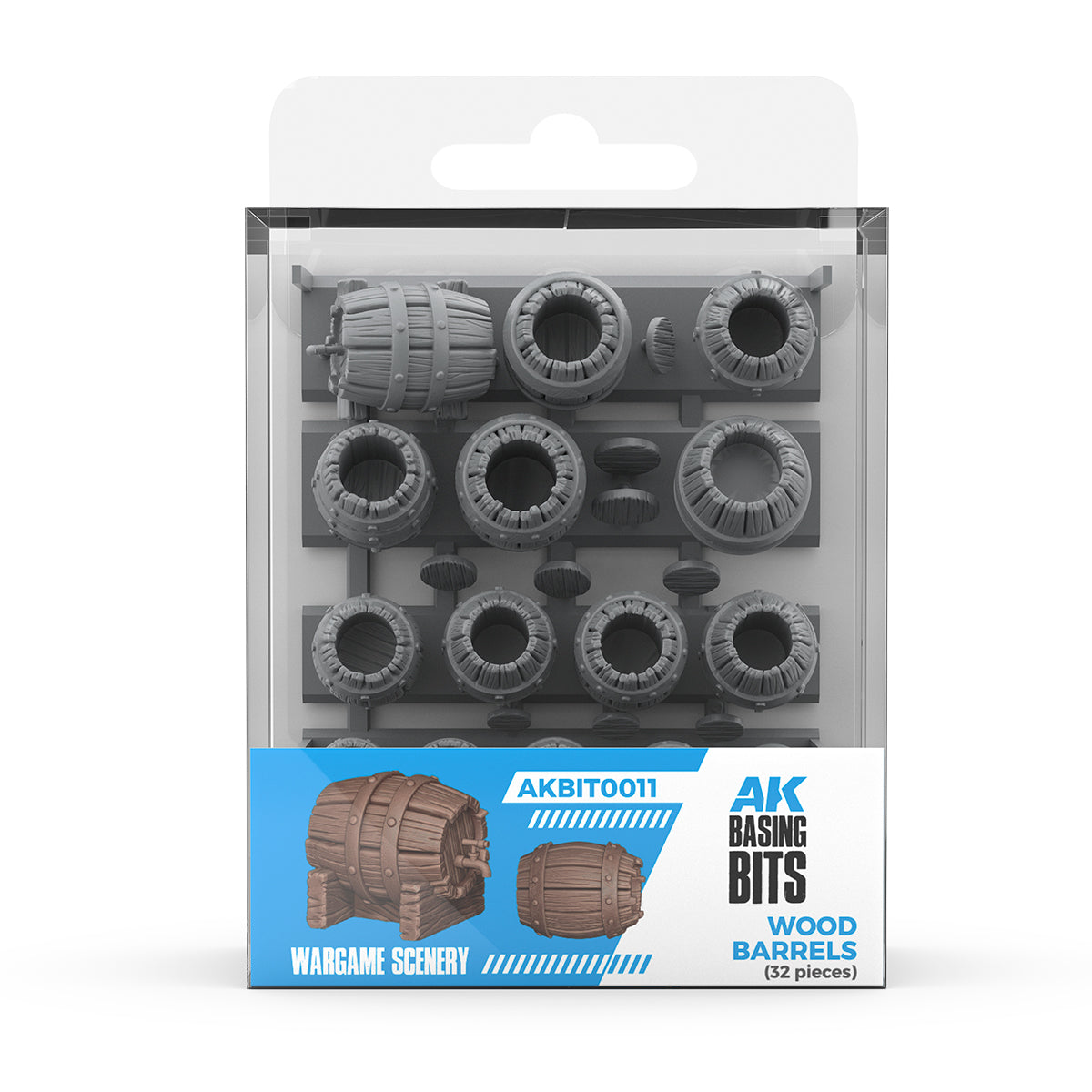 AK Interactive - Basing Bits - Wood Barrels AKBIT0011