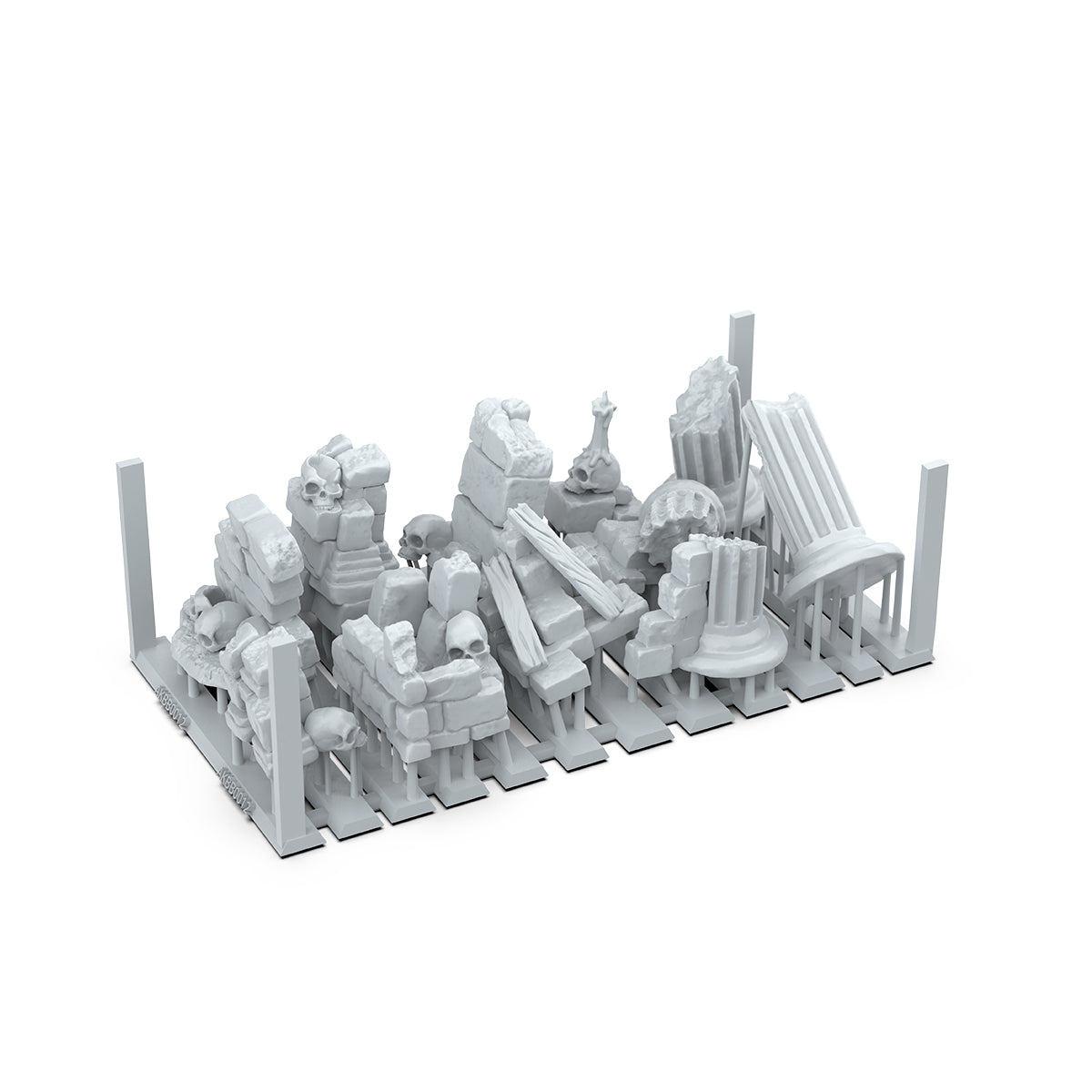 AK Interactive - Basing Bits - Village Ruins AKBIT0012