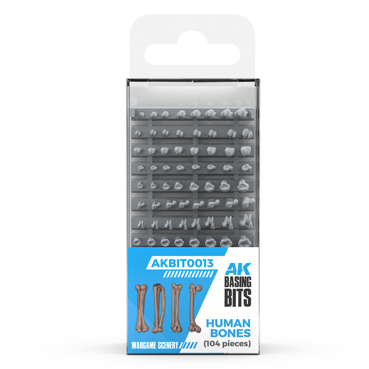 AK Interactive - Basing Bits - Human Bones AKBIT0013
