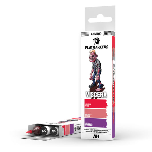 AK Interactive - Playmarker Set - VISCERA (3pcs) AKM109