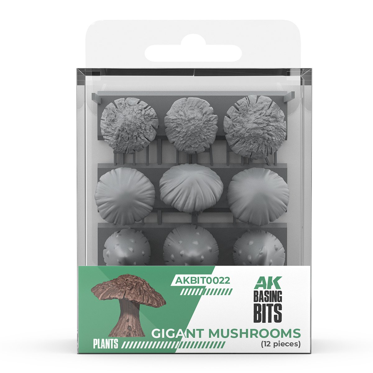 AK Interactive - Basing Bits - Gigant Mushrooms AKBIT0022