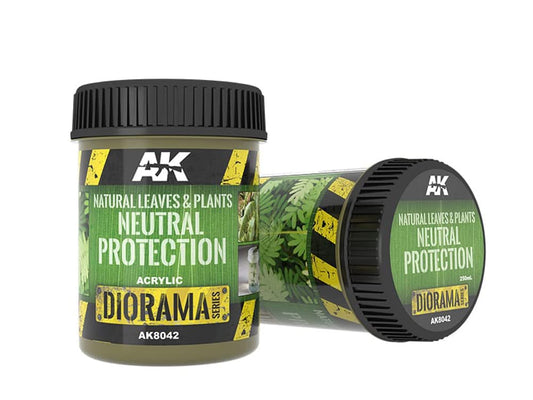 AK-Interactive Natural Leaves & Plants Neutral Protection - Model Building Paints and Tools # AK 8042