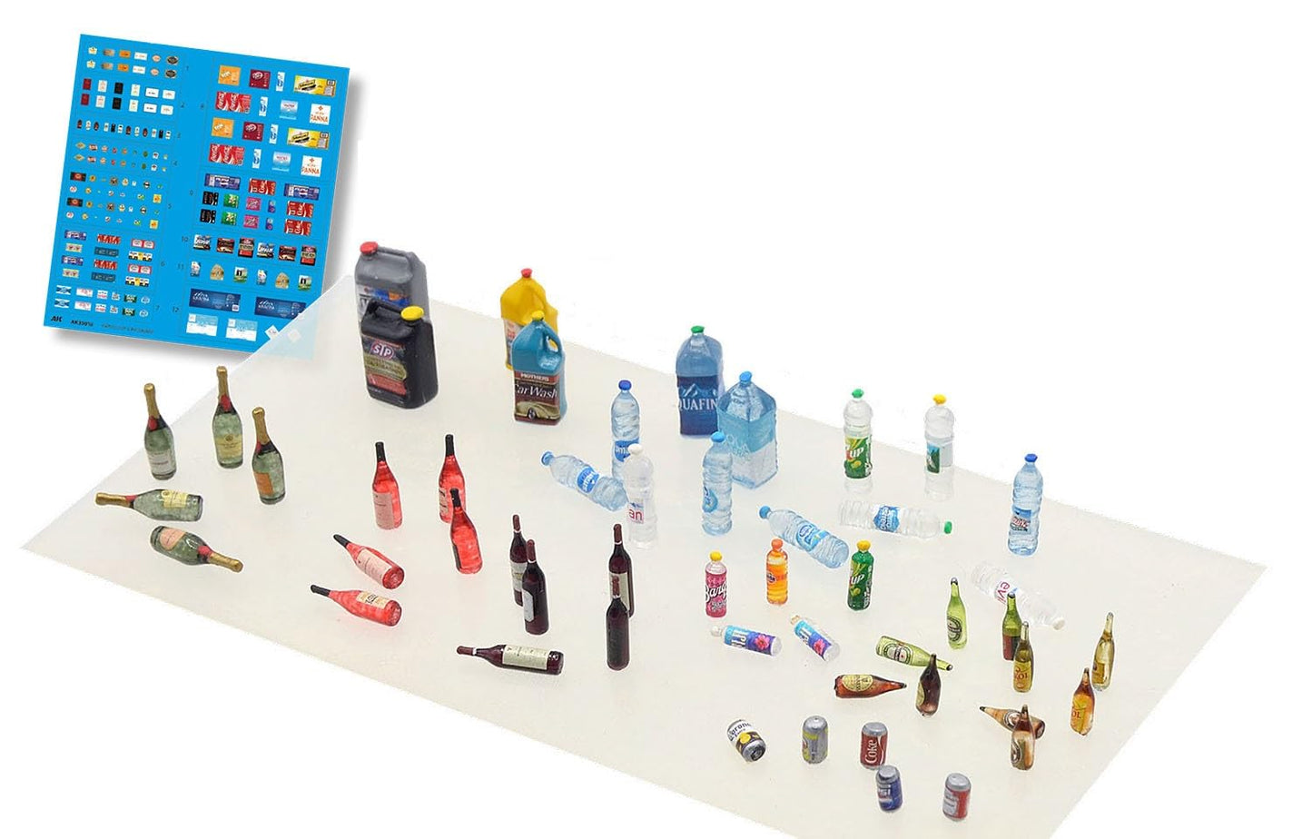 AK Interactive 1/35 Bottles & Cans