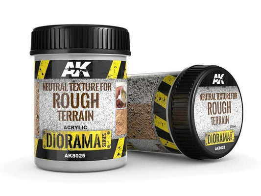 AK Interactive : Terrains Texture Irregular Soils Pasta – 250 ml – Basic Product (Acrylic)