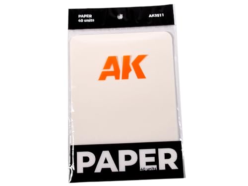 AK Tool AK9511 Paper 40 Units (Wet Palette Replacement)